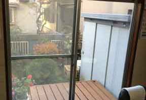 柏市の防犯フィルム貼付後