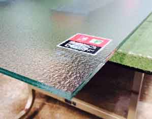 防犯ガラス（くもり）