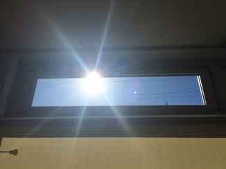 防眩フィルム施工前
