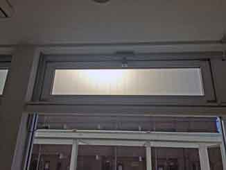 防眩フィルム施工後
