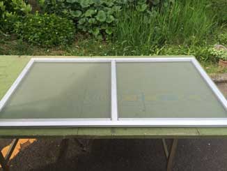 花見川団地の網戸張替施工後