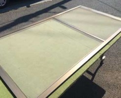 八千代市の戸建て網戸張替前