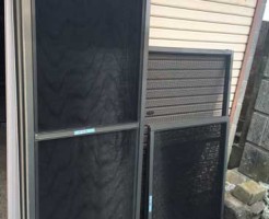 船橋市戸建て網戸張替後