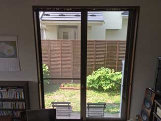 三山の二重内窓設置前