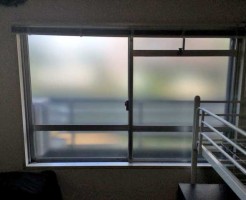 目隠しフィルム施工後