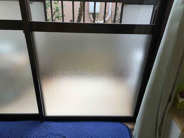 大和田新田ガラス修理・交換後