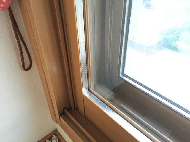 内窓の複層ペアガラス