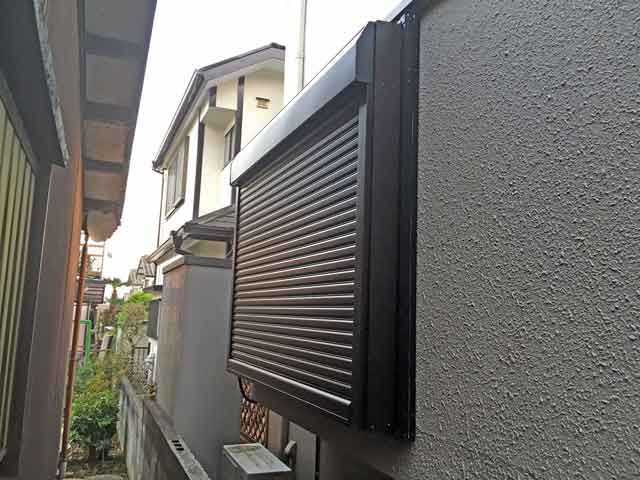 シャッター取り付け