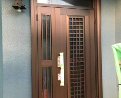 玄関ドア交換後