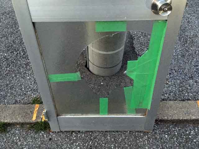 千葉市美浜区高浜団地で浴室ガラス修理・交換