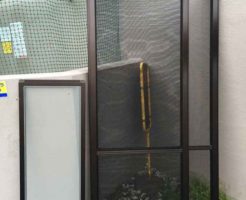 マンション網戸張替後