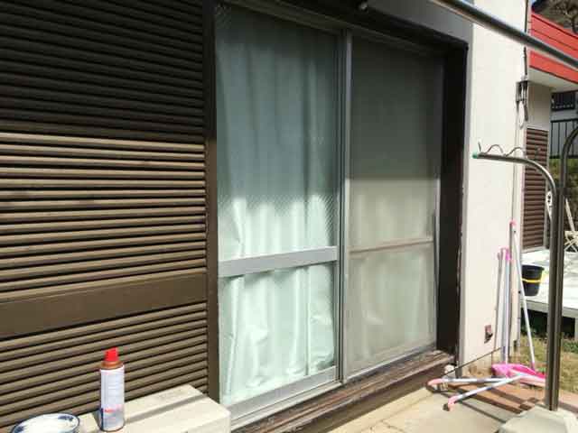 ガラス交換施工後