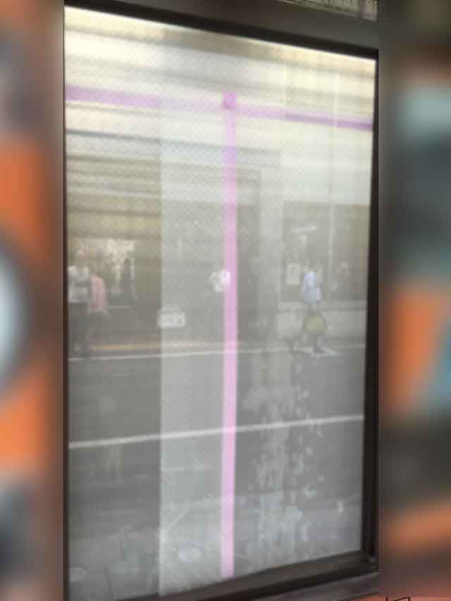 店舗のガラス修理後