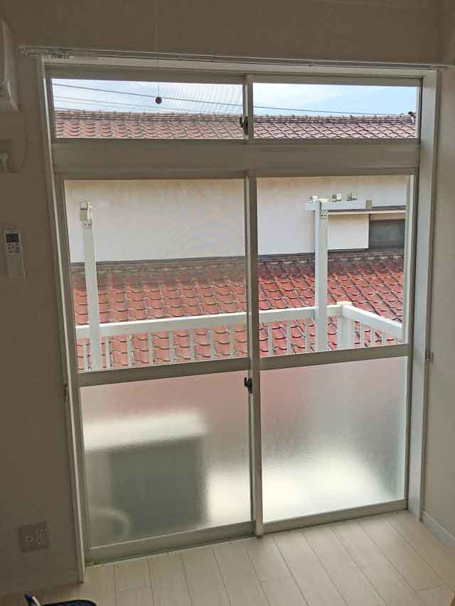 ガラス&ビート交換後