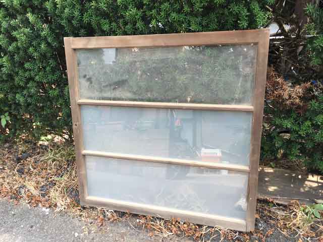 木製建具修理後