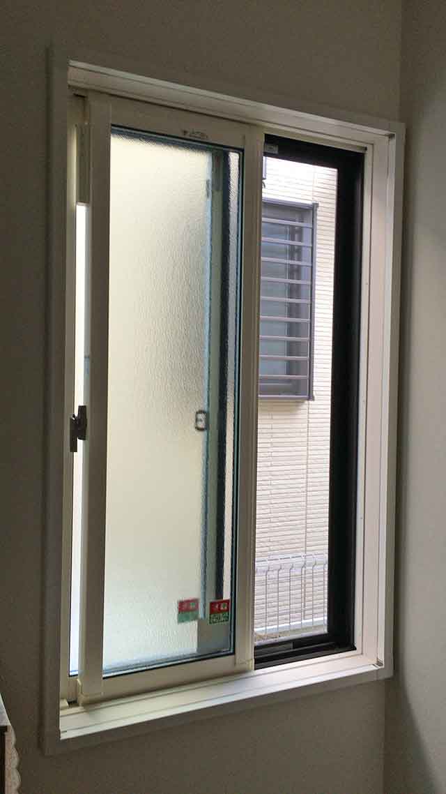 ふかし枠設置後