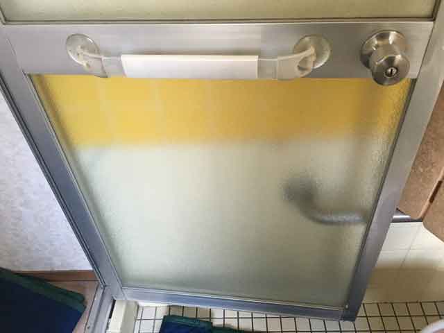 船橋市咲が丘で浴室ガラス修理・交換