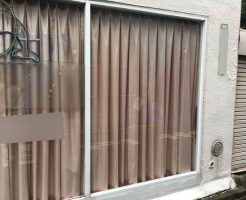 店舗大板ガラス修理後