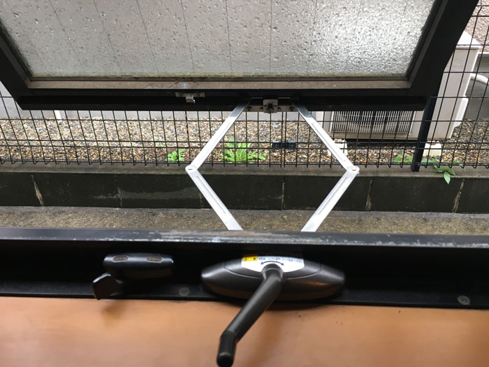交換後のオペレーターハンドル