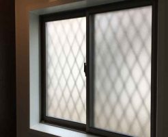 浴室複層ペアガラスフロスト加工品