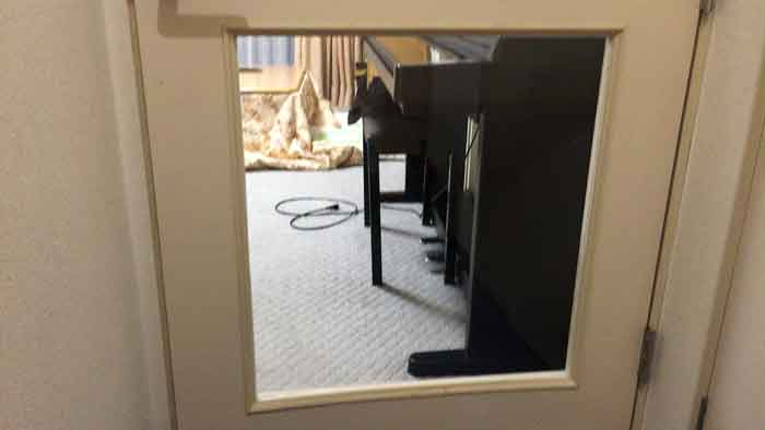 ドアガラス修理後