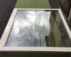 複層ペアガラス修理後