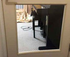 ドアガラス修理後