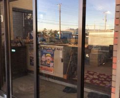 ブロンズガラス修理後