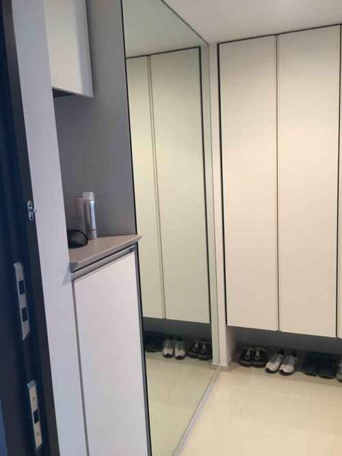 姿見ミラー設置後